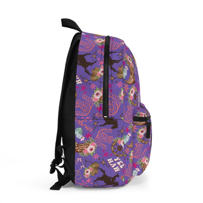 Backpack - Cowgirl - Periwinkle