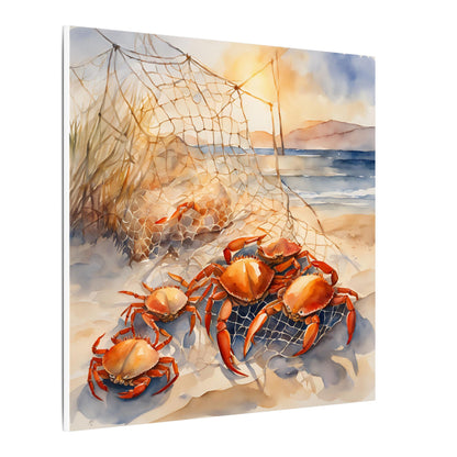 Matte Wall Canvas - Crabbin - The Great Outdoors Collection