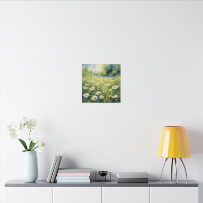 Matte Wall Canvas - Daisy - Bloom and Grow Collection