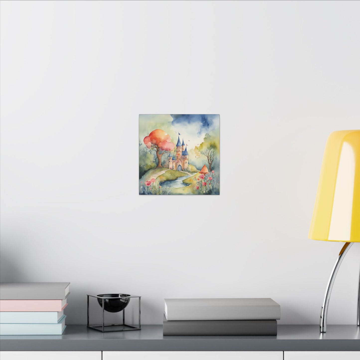Matte Wall Canvas - Castlescape - Storybook Dreams Collection