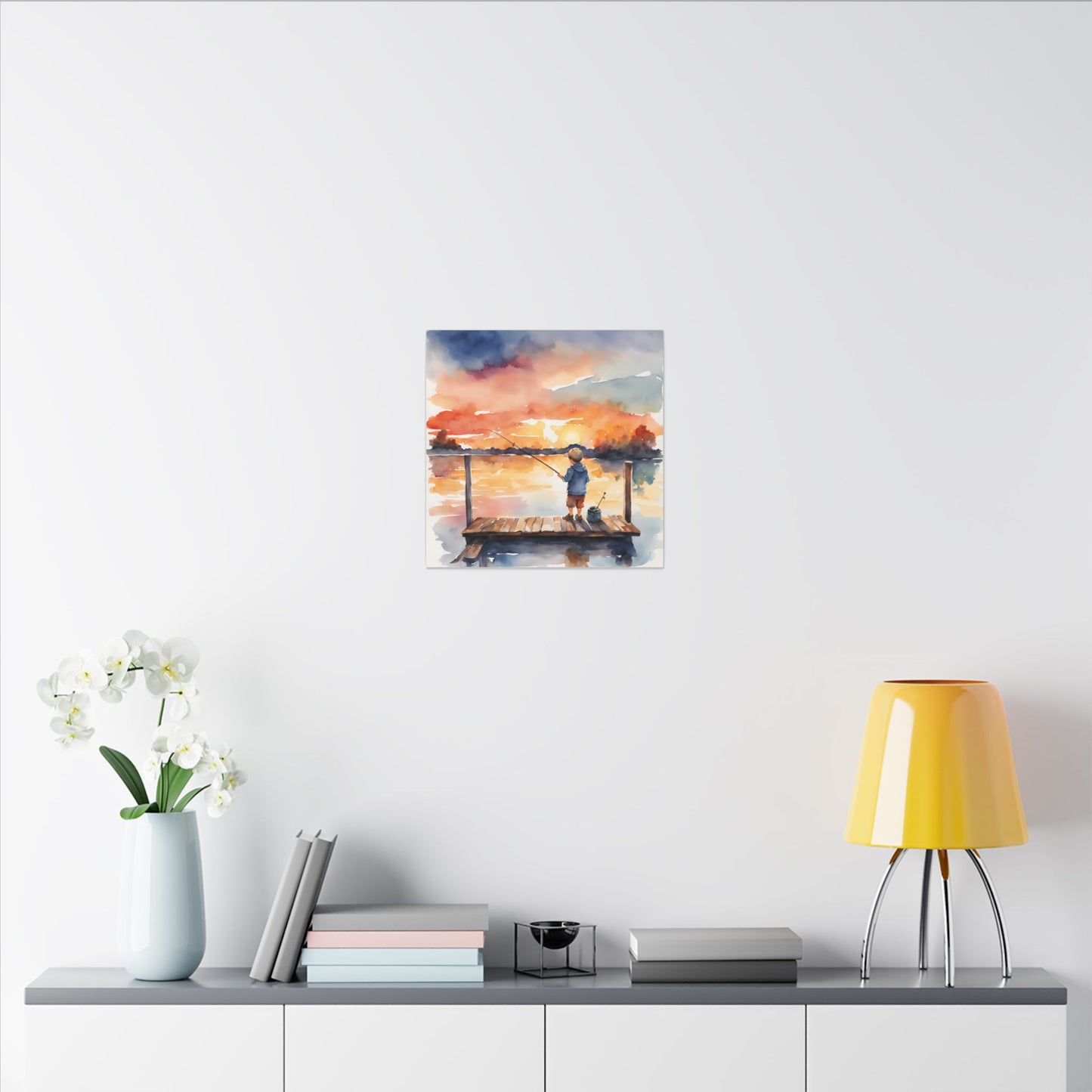 Matte Wall Canvas - Fishing - The Great Outdoors Collection