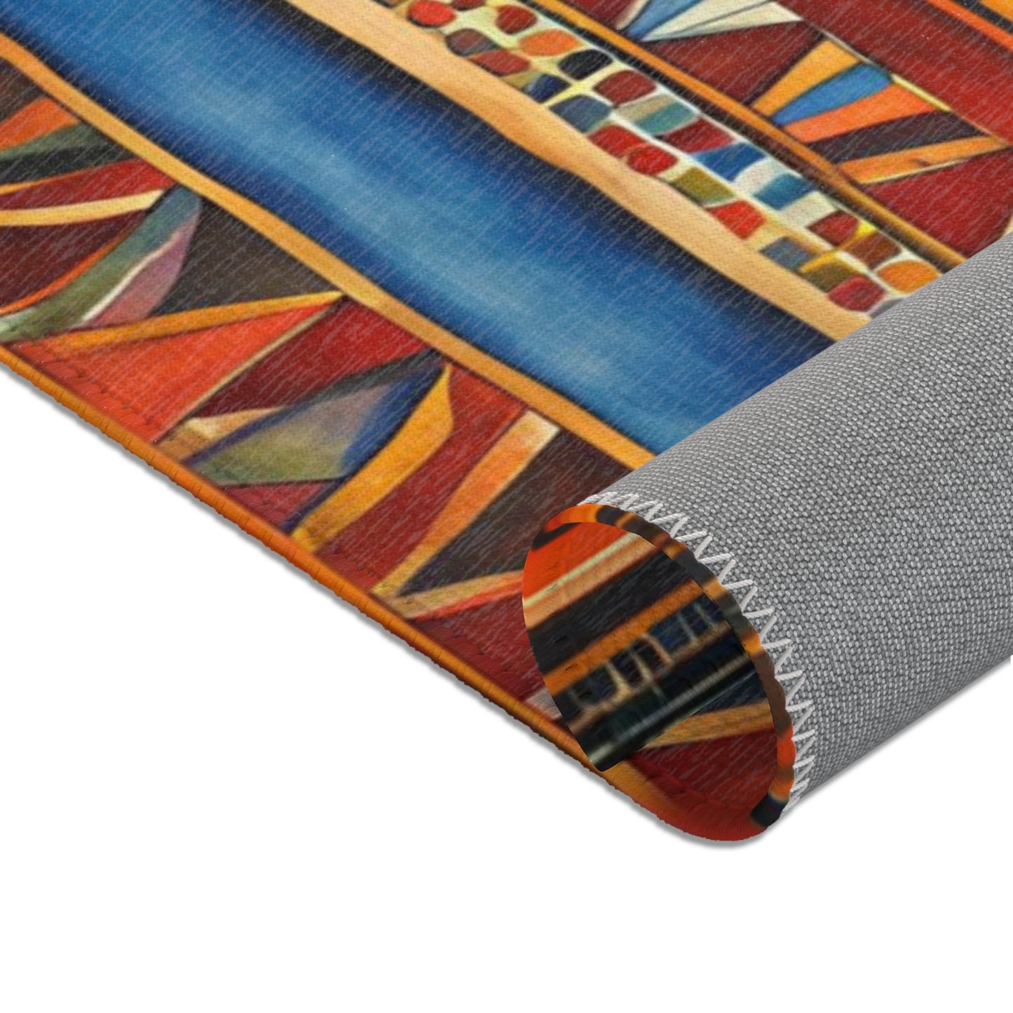 Area Rug - Geometric B - African Safari Collection