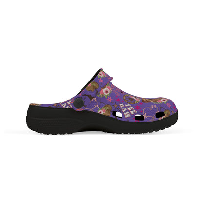 Kid's Foam Clogs - Cowgirl - Periwinkle