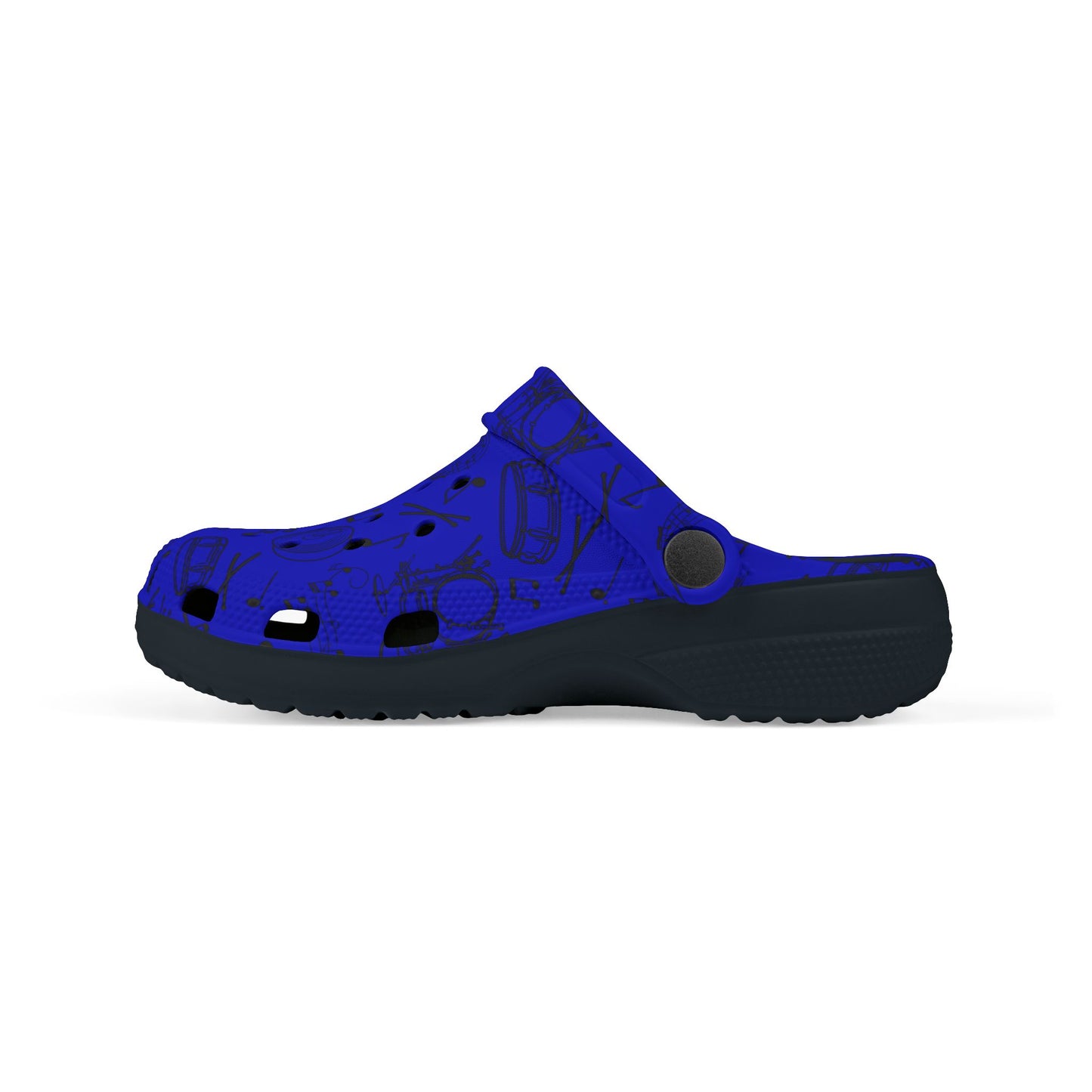 Kid's Foam Clogs - Drums - True Blue