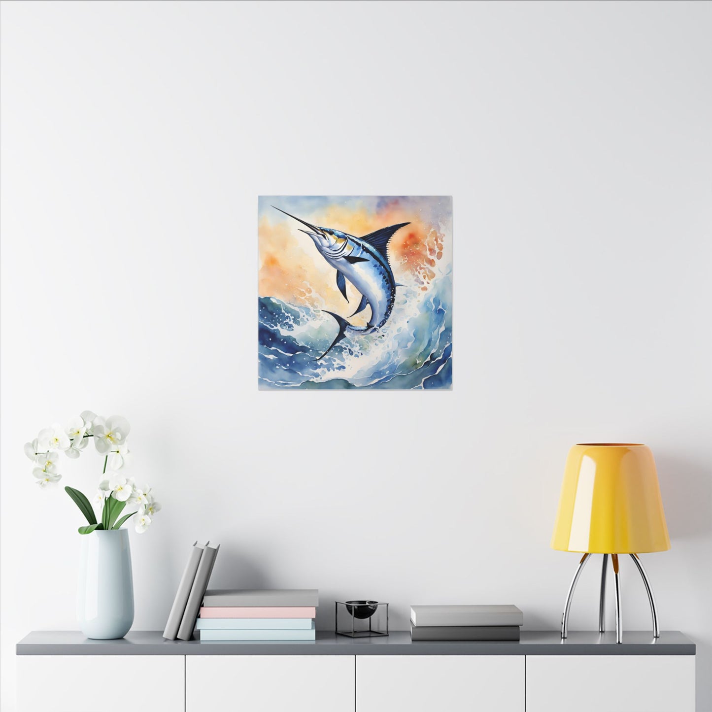 Matte Wall Canvas - Swordfish - The Great Outdoors Collection