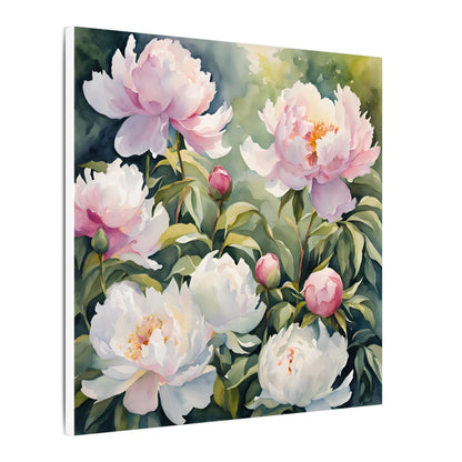 Matte Wall Canvas - Peony - Bloom and Grow Collection