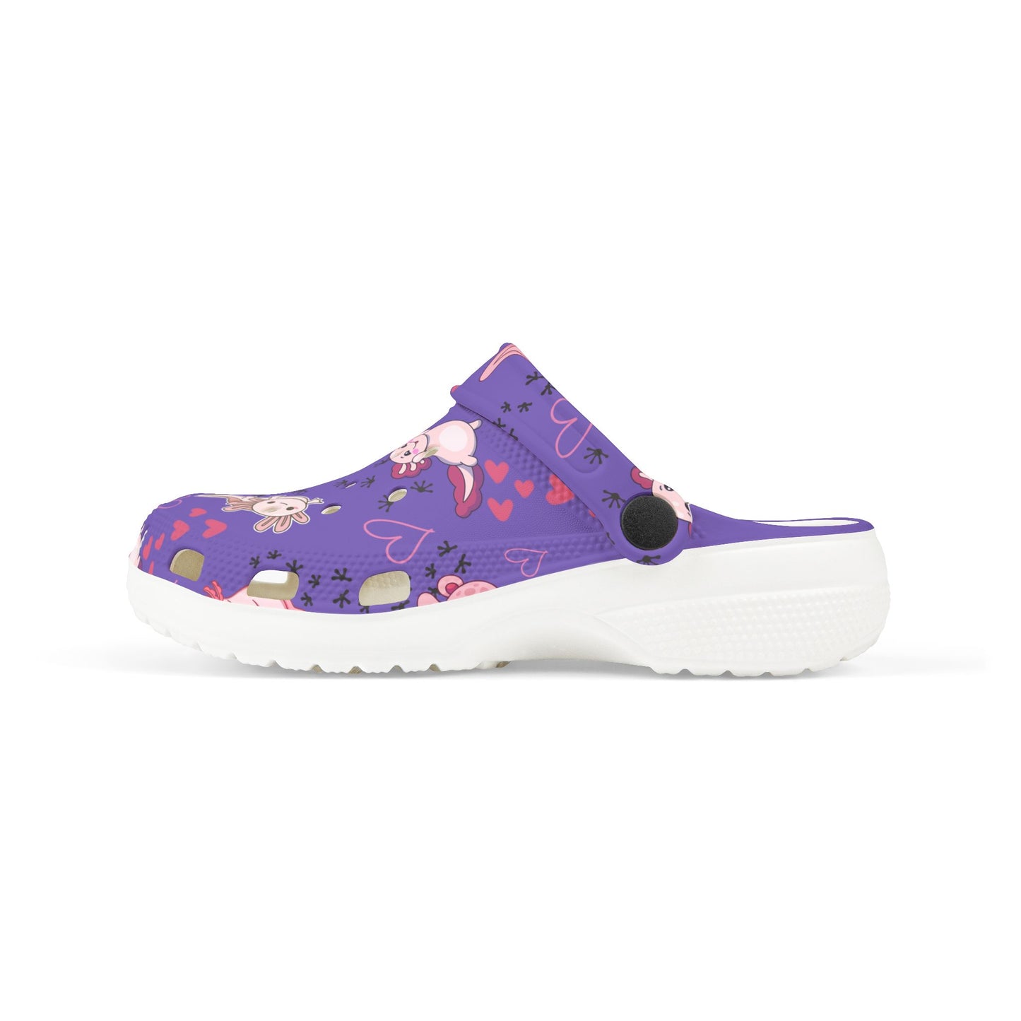 Kid's Foam Clogs - Axolotl - Periwinkle