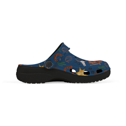 Kid's Foam Clogs - Cowboy - Denim