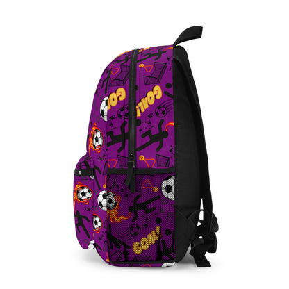 Backpack - Soccer - Purple