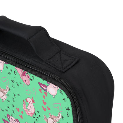 Lunch Bag - Axolotl - Mint Green