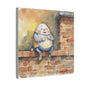 Matte Wall Canvas - Humpty Dumpty - Nursery Rhymes Collection