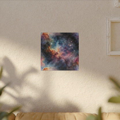 Matte Wall Canvas - Nebula Galaxy Two - Beyond the Stars Collection