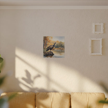 Matte Wall Canvas - Wild Turkey - The Great Outdoors Collection
