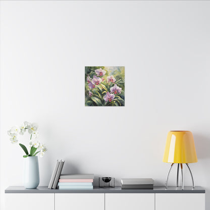 Matte Wall Canvas - Orchid - Bloom and Grow Collection