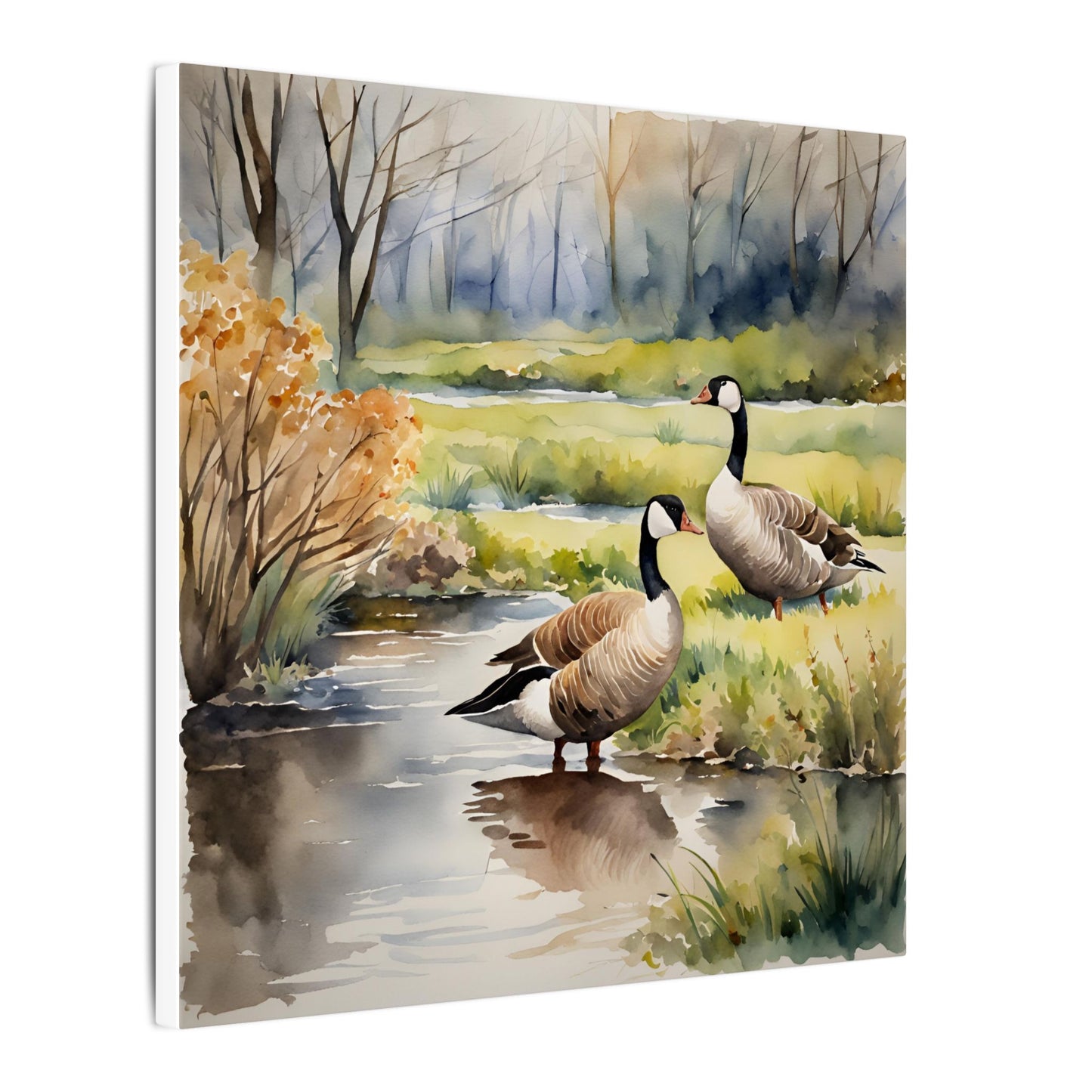 Matte Wall Canvas - Geese - The Great Outdoors Collection
