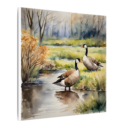 Matte Wall Canvas - Geese - The Great Outdoors Collection