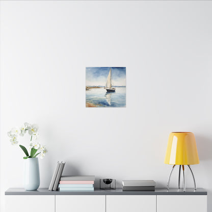 Matte Wall Canvas - Set Sail - Wheels & Wings Collection