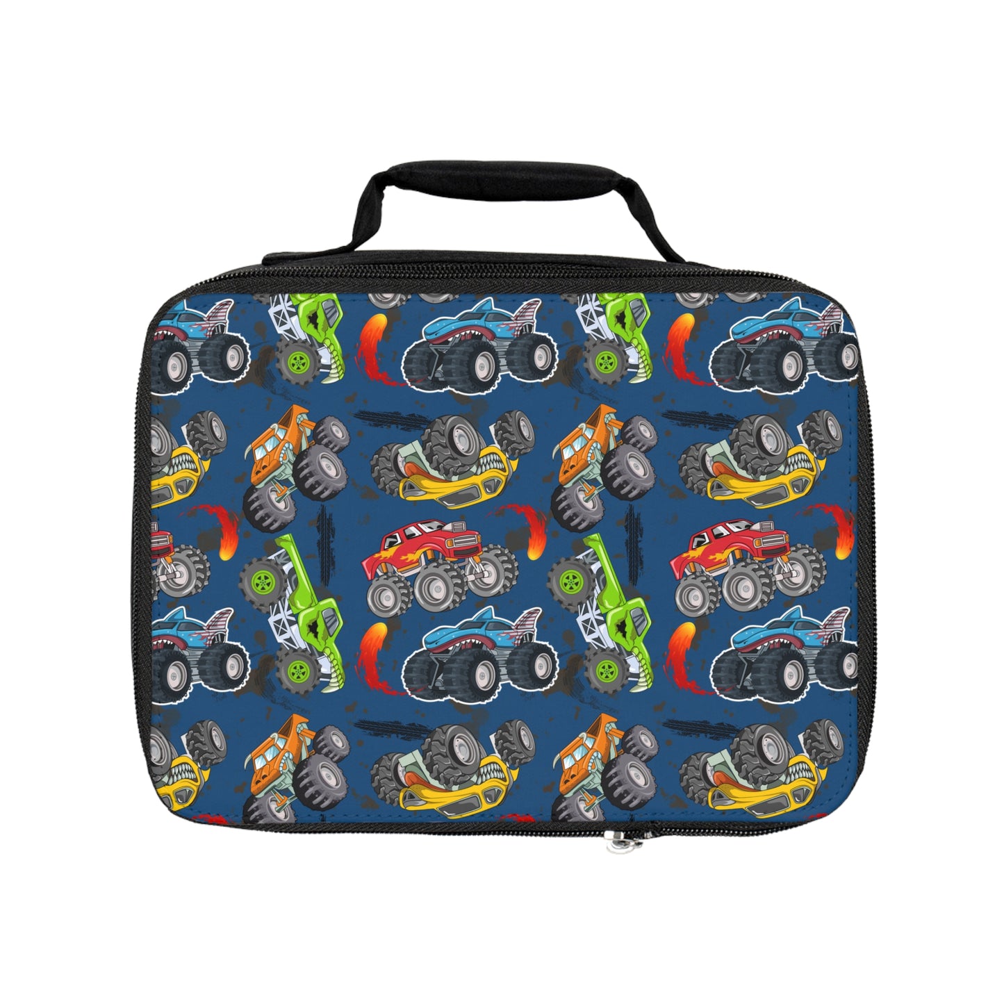 Lunch Bag - Monster Truck - Denim