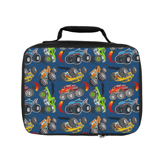 Lunch Bag - Monster Truck - Denim