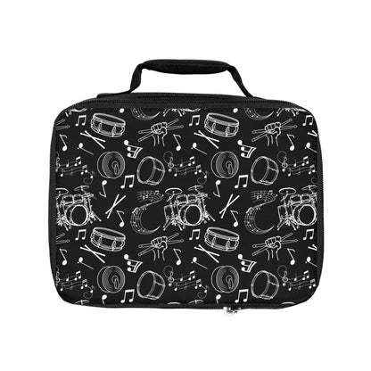 Lunch Bag - Drums - Black
