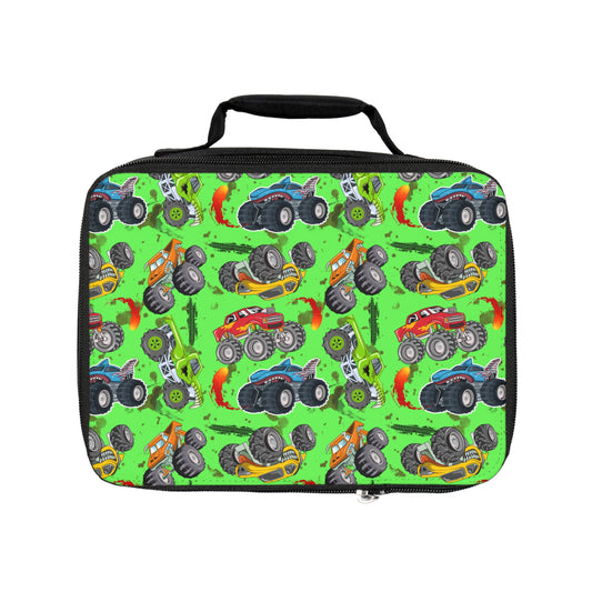 Lunch Bag - Monster Truck - Screamin' Green