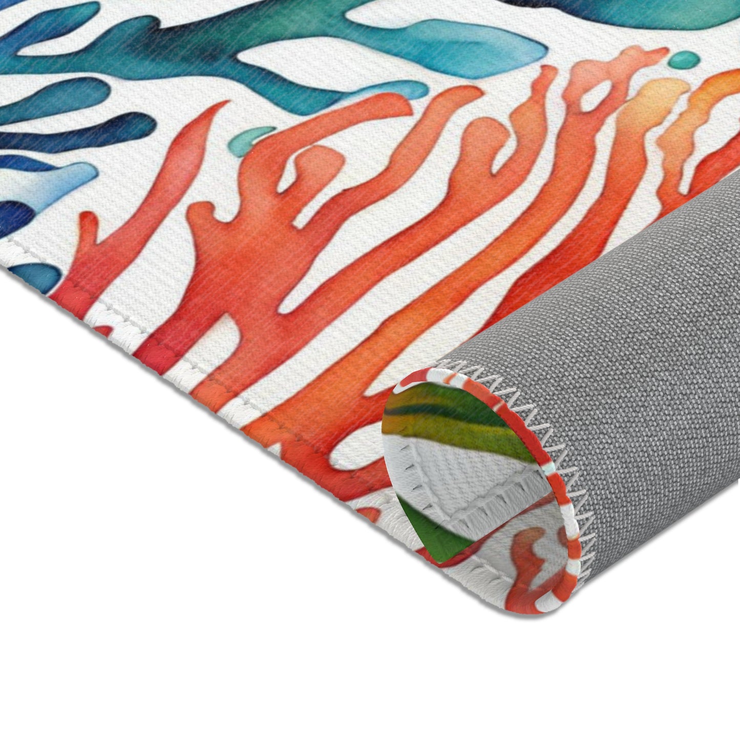 Area Rug - Coral - Neptune's Nursery Collection