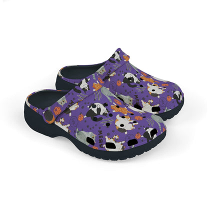 Kid's Foam Clogs - Fat Cat - Periwinkle