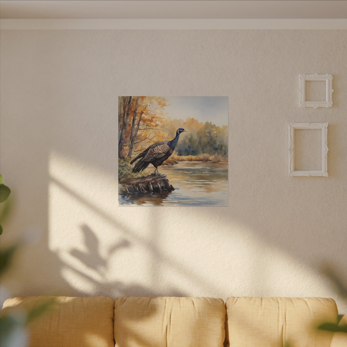 Matte Wall Canvas - Wild Turkey - The Great Outdoors Collection