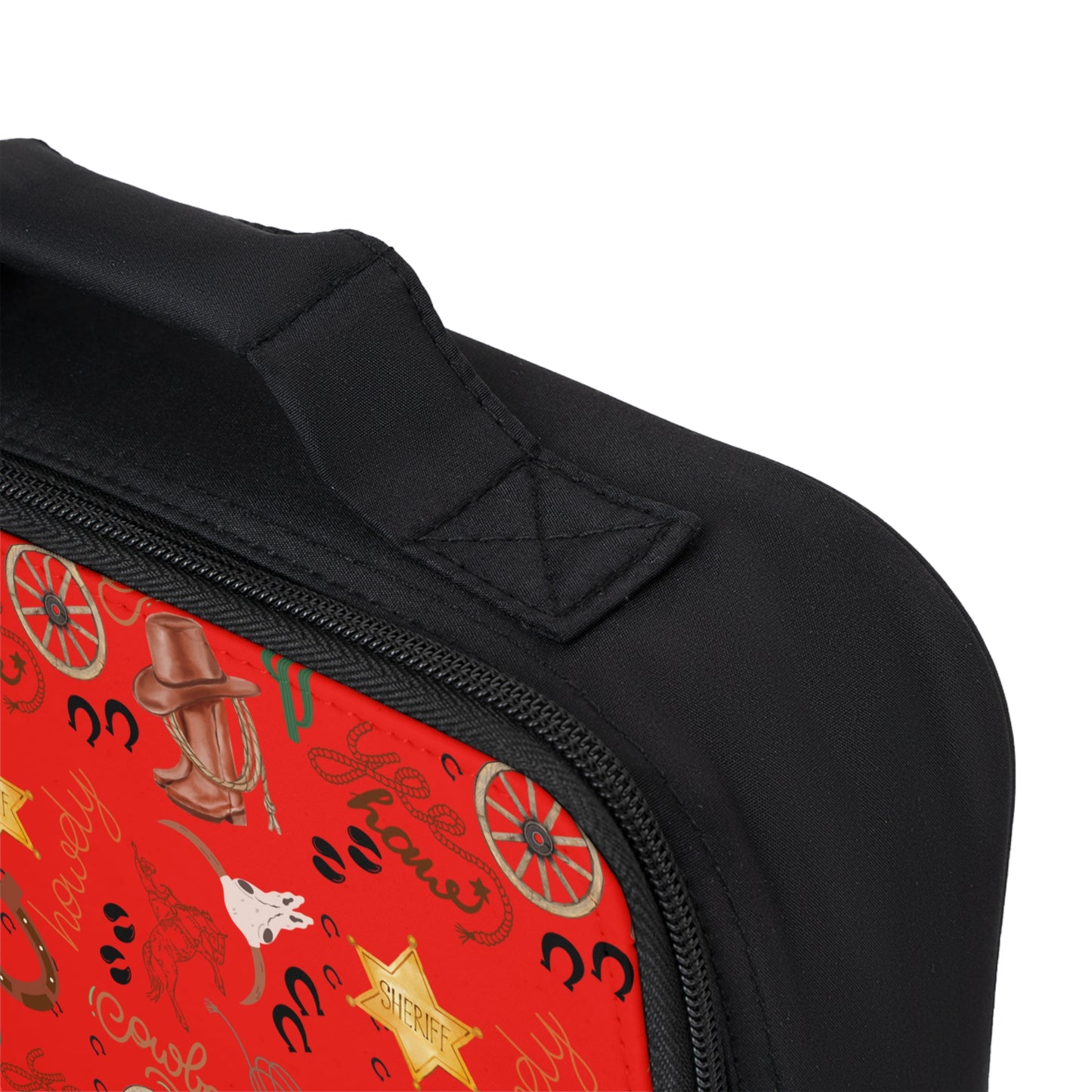 Lunch Bag - Cowboy - Red Hot