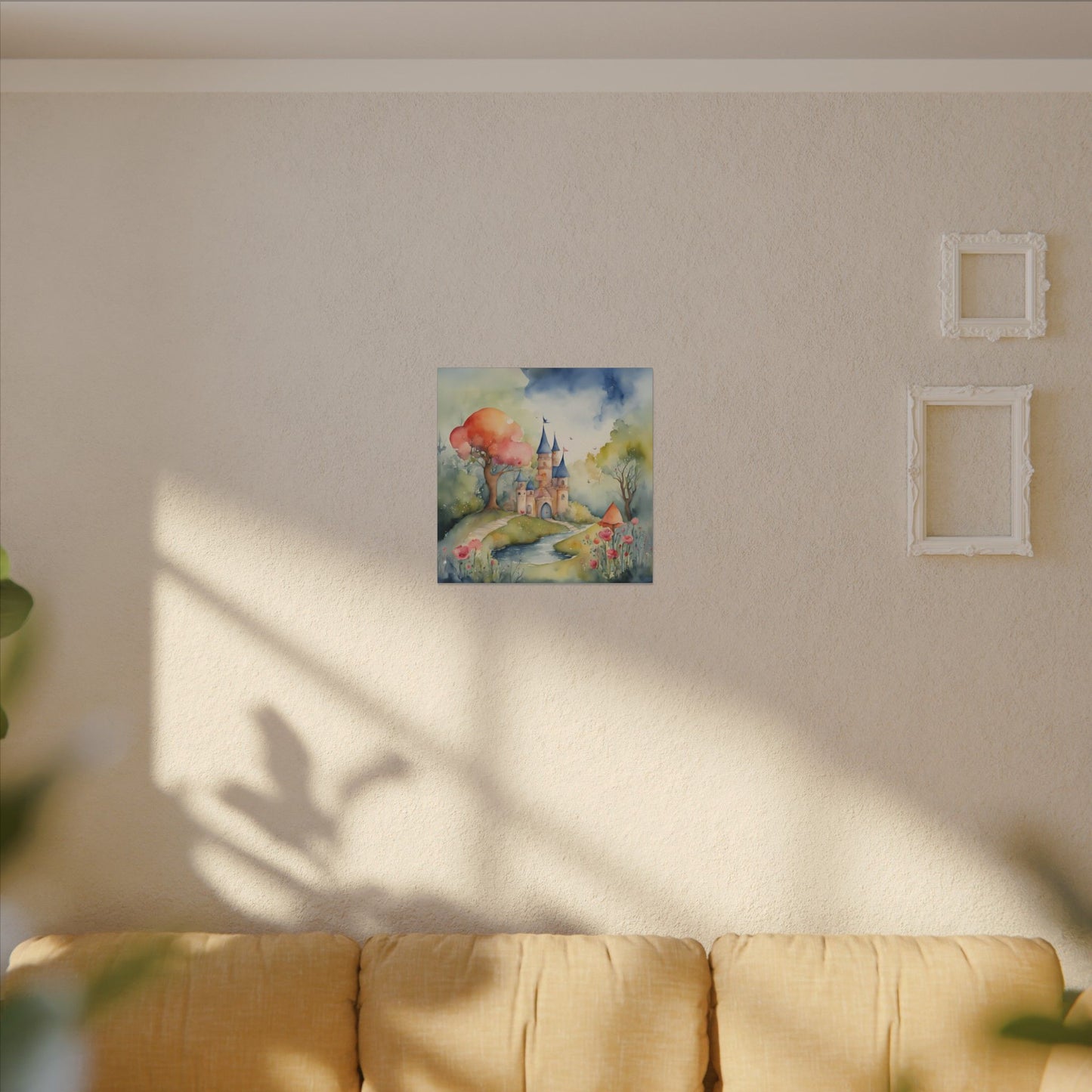 Matte Wall Canvas - Castlescape - Storybook Dreams Collection