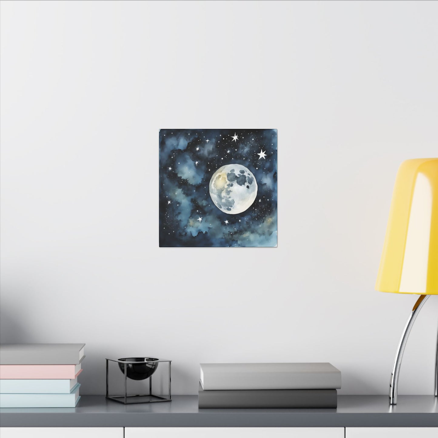 Matte Wall Canvas - Moon - Beyond the Stars Collection