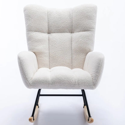 Nursery Rocking Chair with Pocket