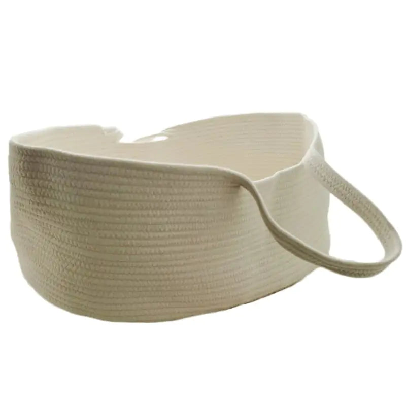 European Style Cotton Rope Baby Crib Basket